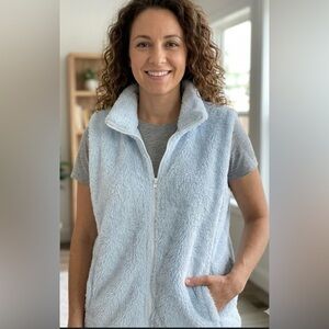 Basic Edition Sleeveless Baby Blue Vest size XL